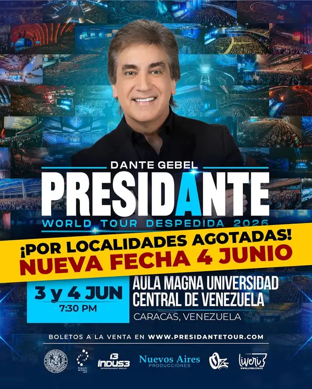 Dante Gebel - Presidante World Tour Despedida