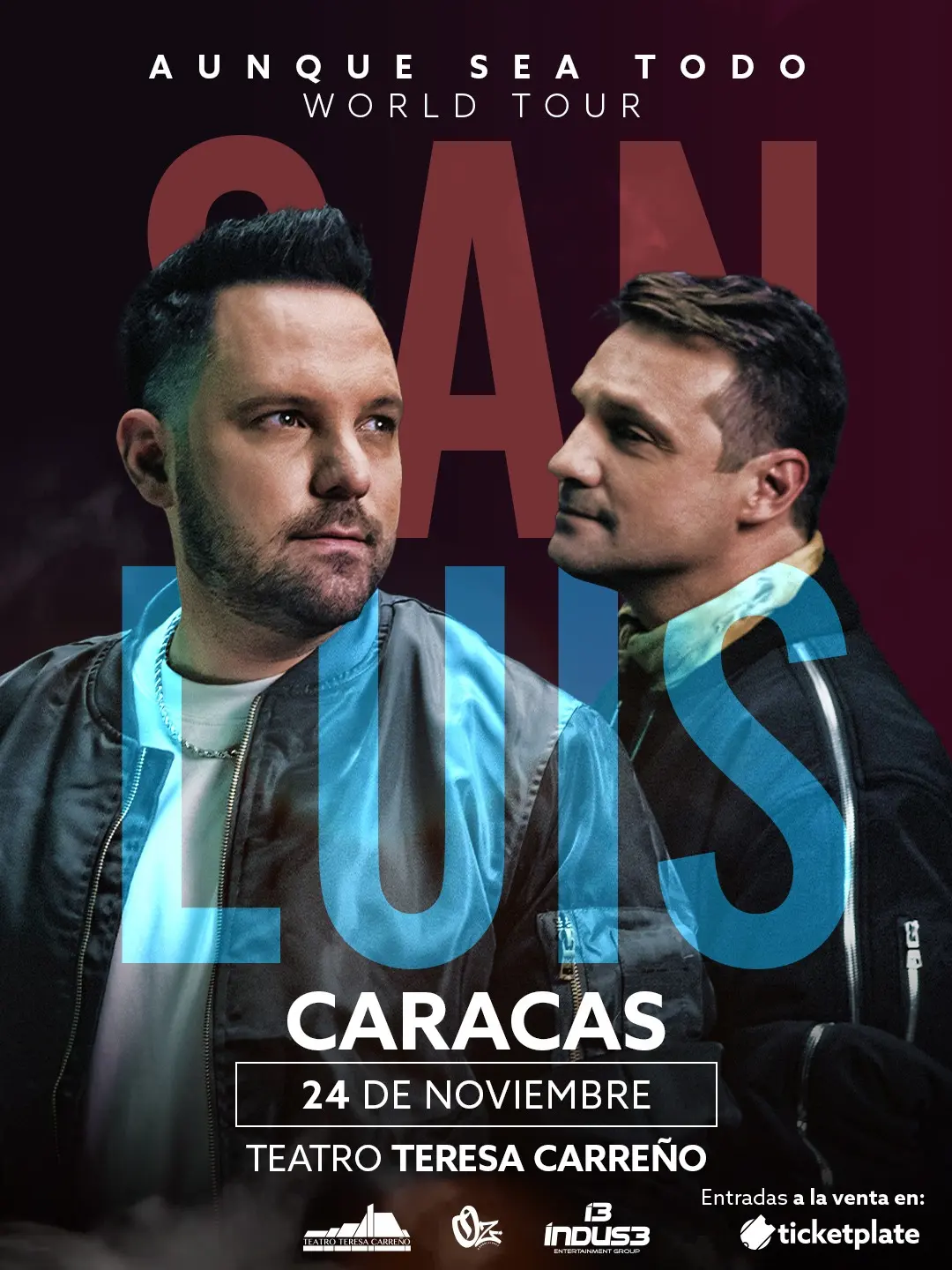 ¿Cómo comprar entradas para SanLuis en Caracas?